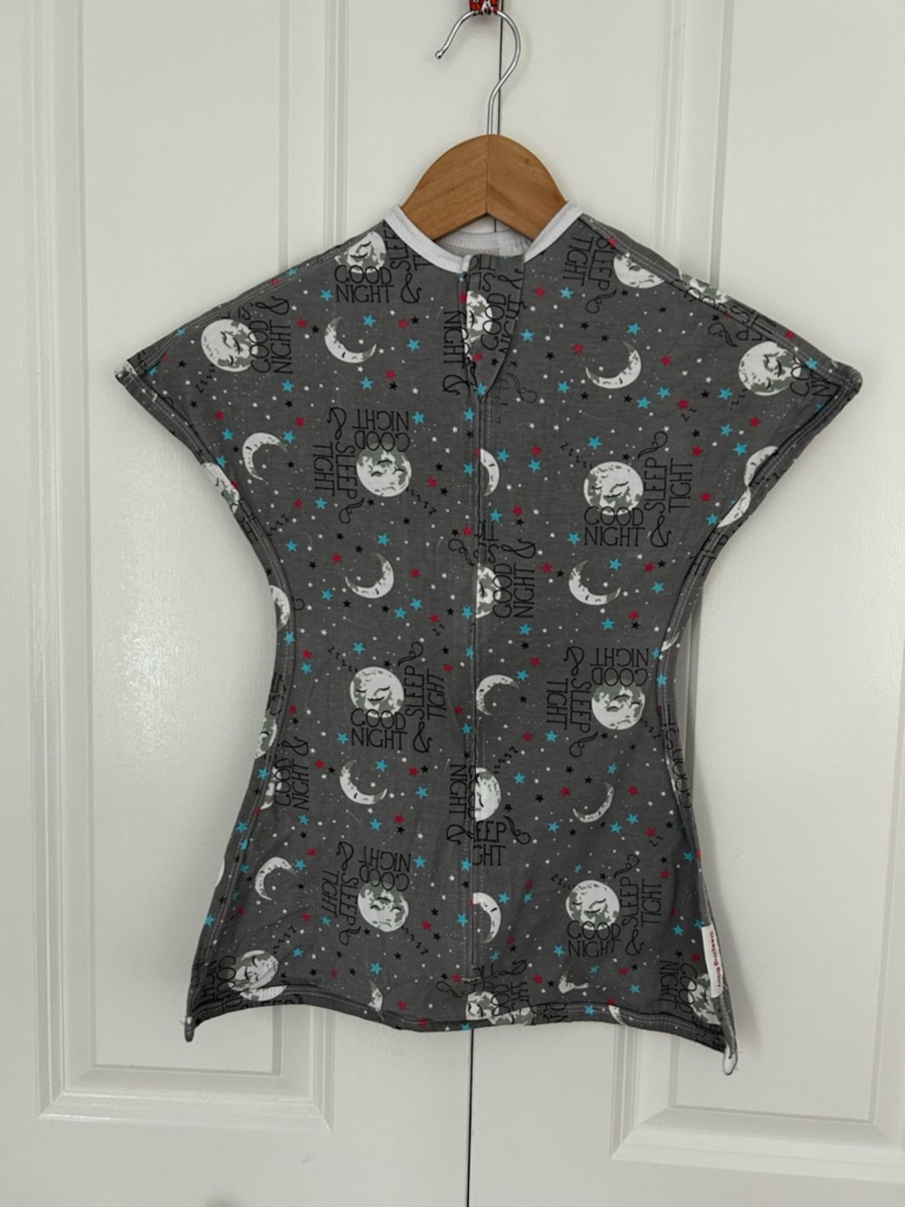 Sleeping Baby Goodnight Moon Zipadee-Zip Swaddle Sleep Sack Transition XS 3-6M